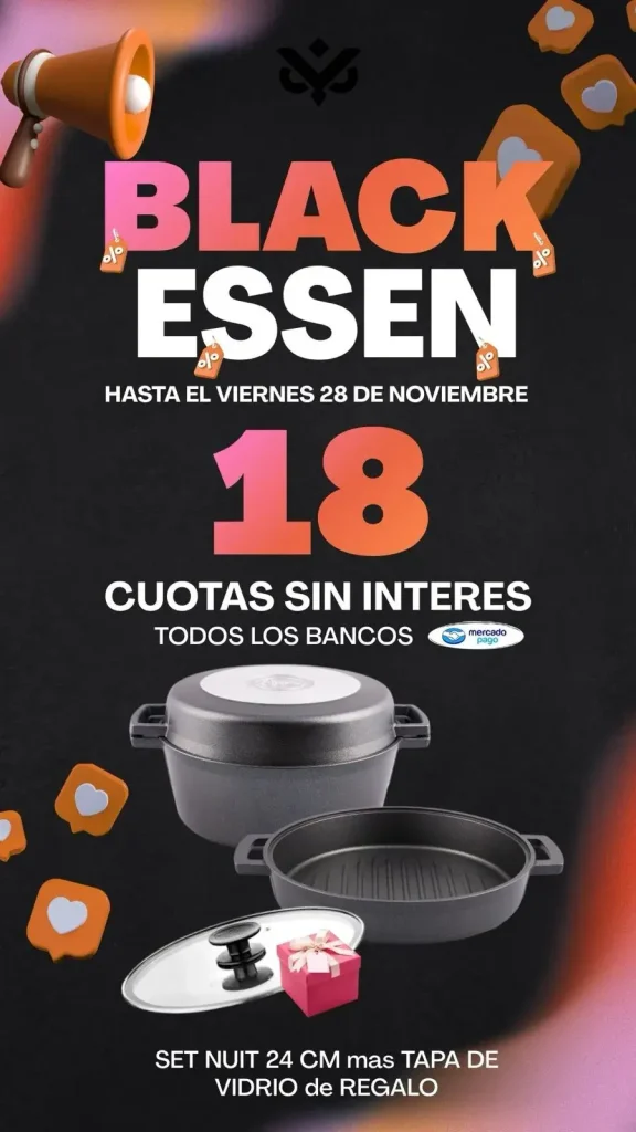 se nuit 24cm essen con tapa de regalo