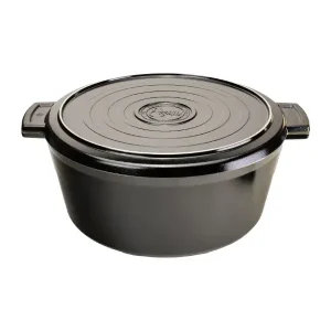 Cacerola 35cm Nuit con Tapa Grill 12 Lts.