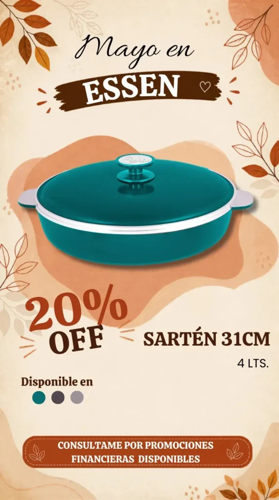 Paellera Essen - Sartén 31cm