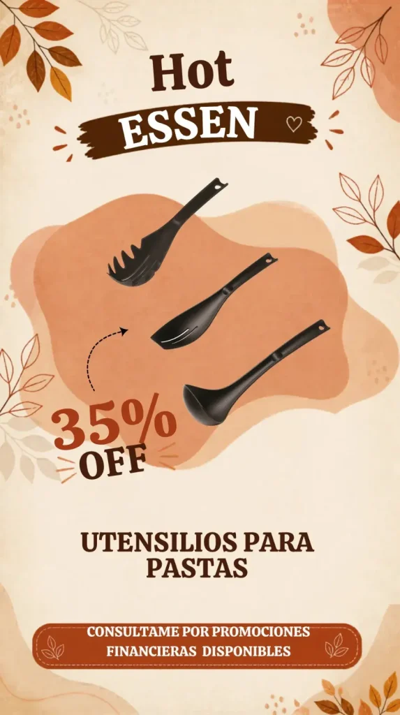 Utensilios para pastas essen