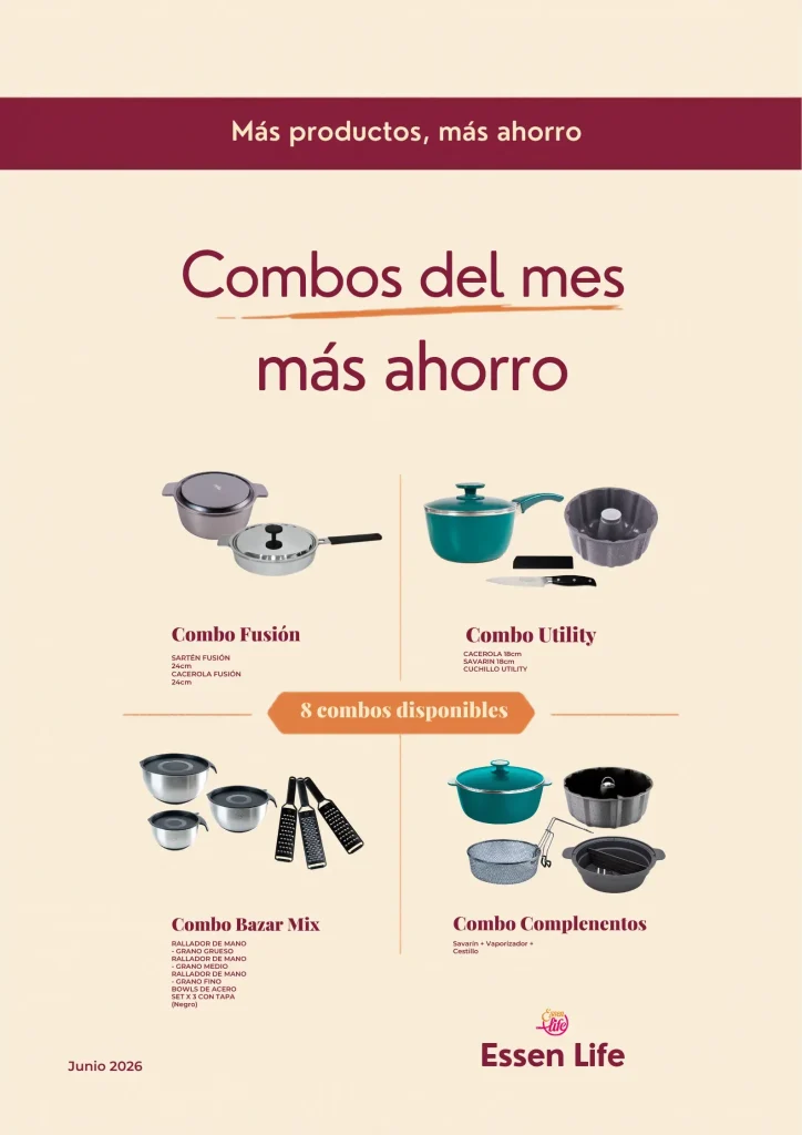 Combos Essen Junio 2026 — Nuit Pro, Chef, Práctico, Experiencia, Fusión, Utility