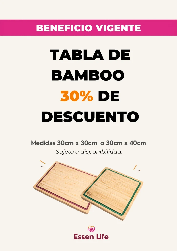 tabla de bamboo essen 30% de descuento